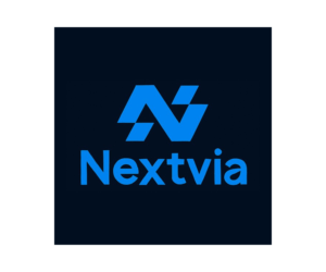 NEXTVİA Yazılım logosu